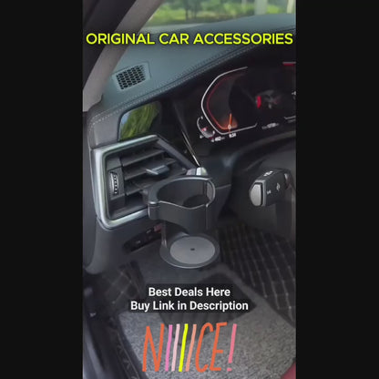 2 Pcs Car Cup Holder Universal  - Bottle Holder(Pack Of 2 )